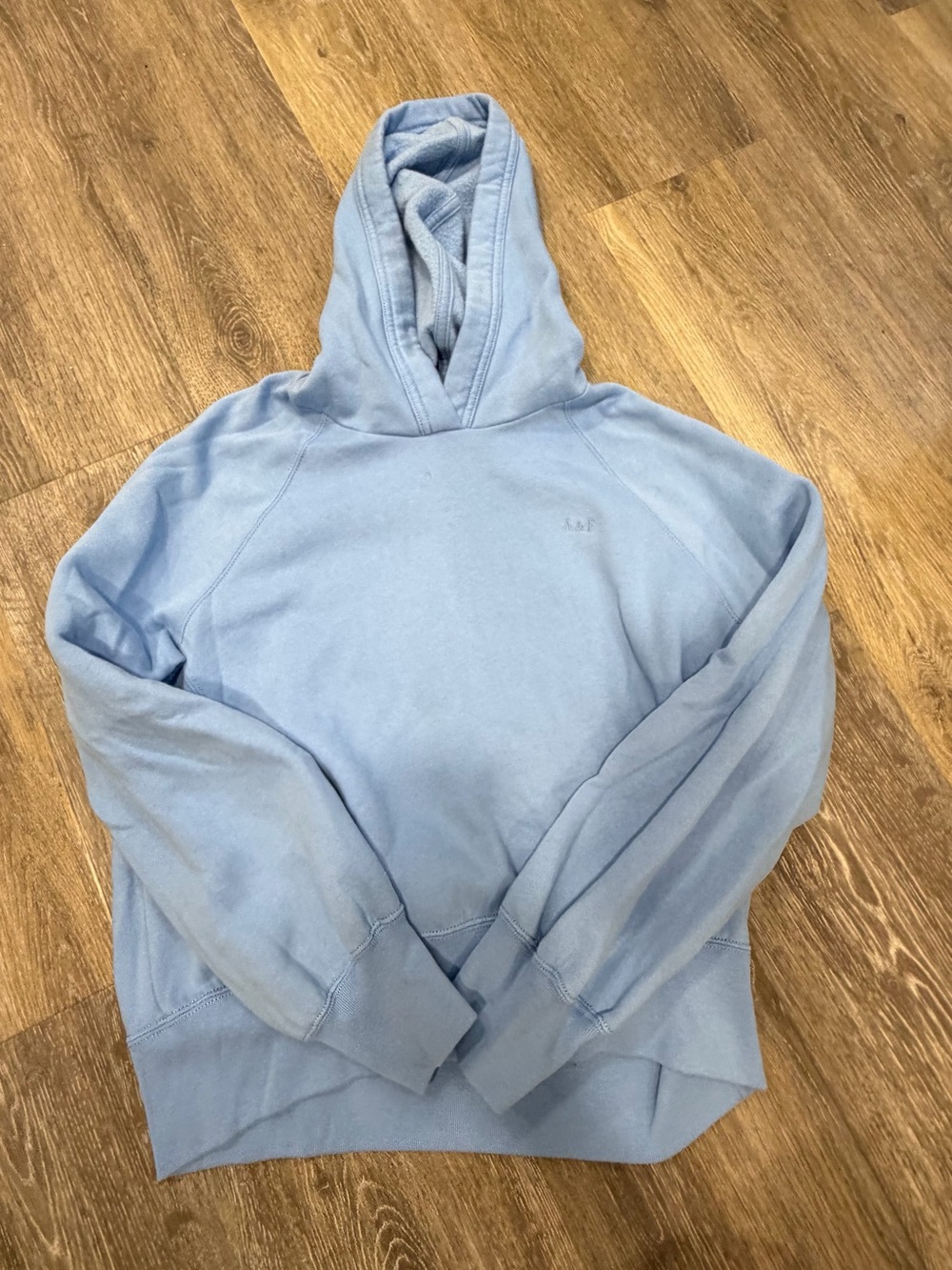 abercrombie kids Light Blue Hoodie Sweatshirt